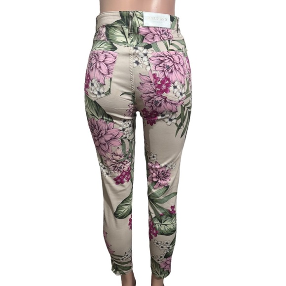 MARCIANO LOS ANGELES Women’s Floral Print High Rise Pants - Picture 6 of 15